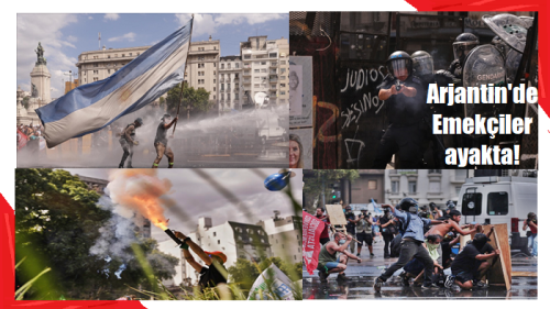 Arjantin'de çalışma reformu karşıtı protestolar